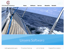 Tablet Screenshot of cck-software.de